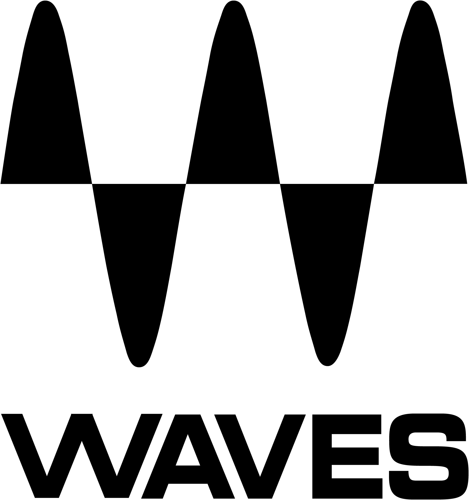 Waves Audio Logo Vector